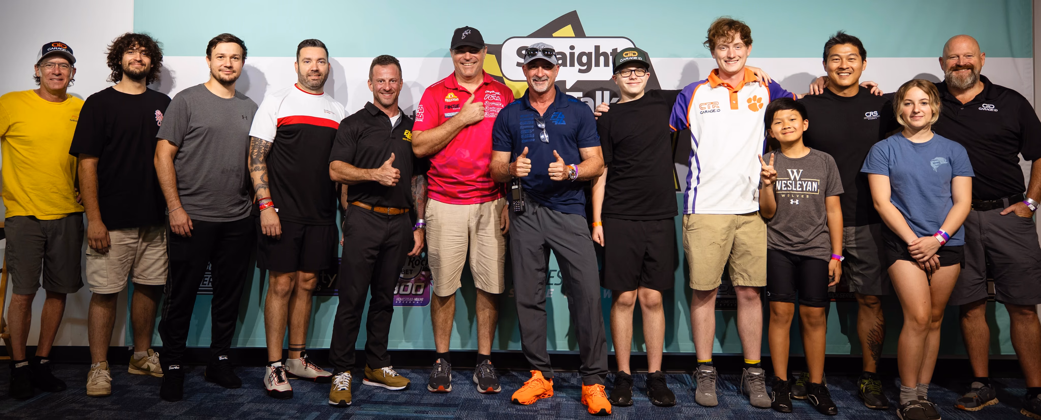 Bitcoin Racing community at the track